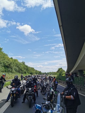 Motorraddemo 2020 Stuttgart